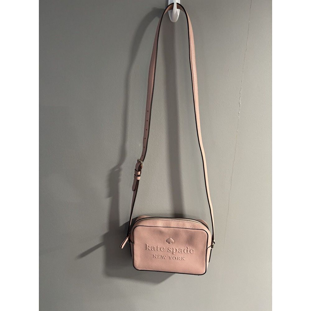 Kate Spade New York Sienne Logo‎ Camera Bag Blush Pink Crossbody Purse